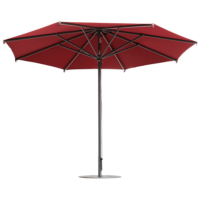 Parasols à mât central